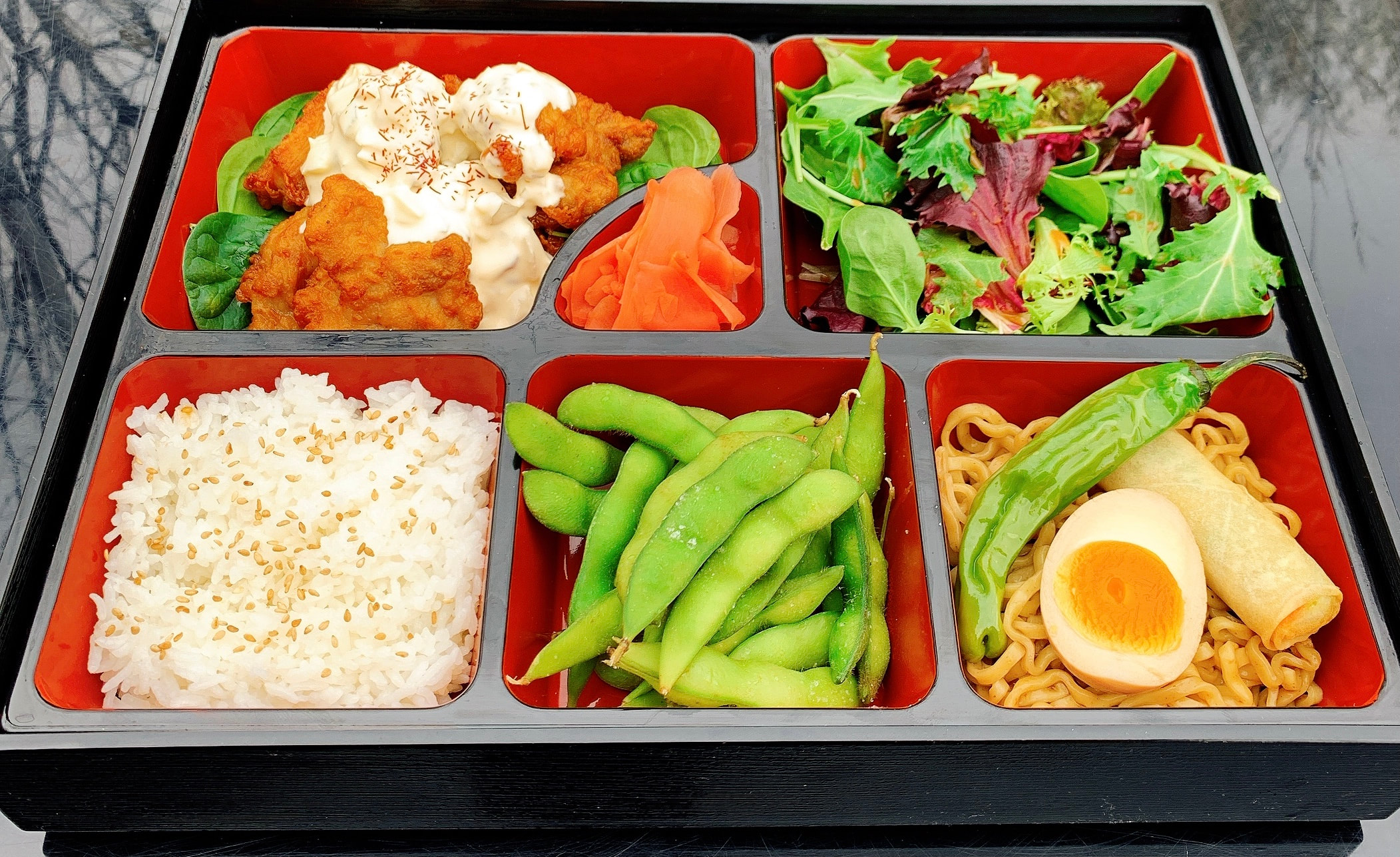 Bento Chicken Namban.