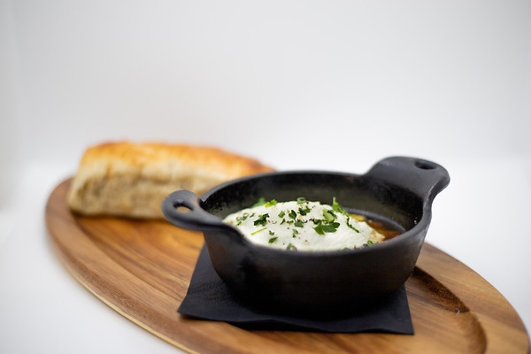 Warm Goat Cheese Fondue.
