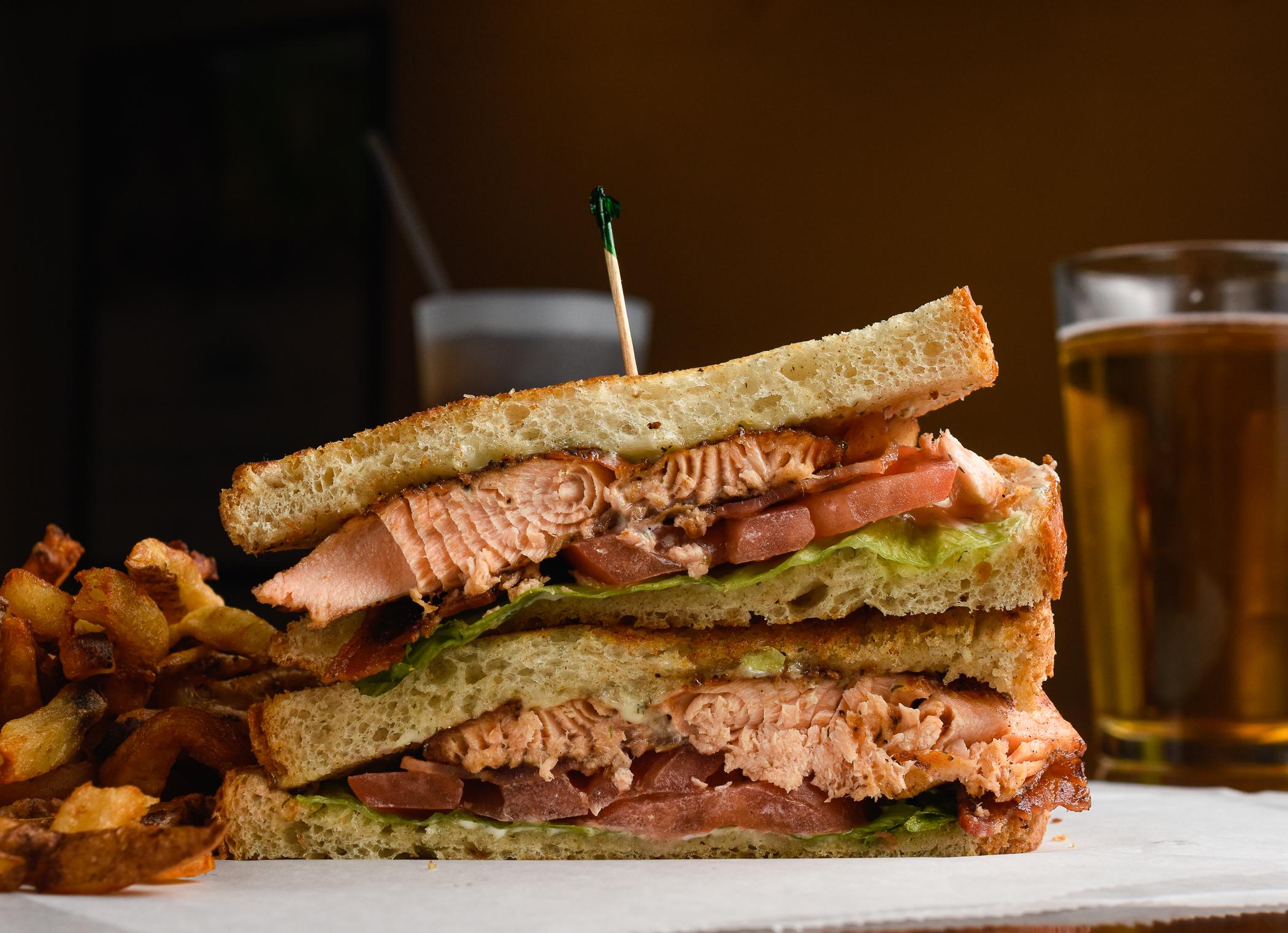 Salmon BLT.