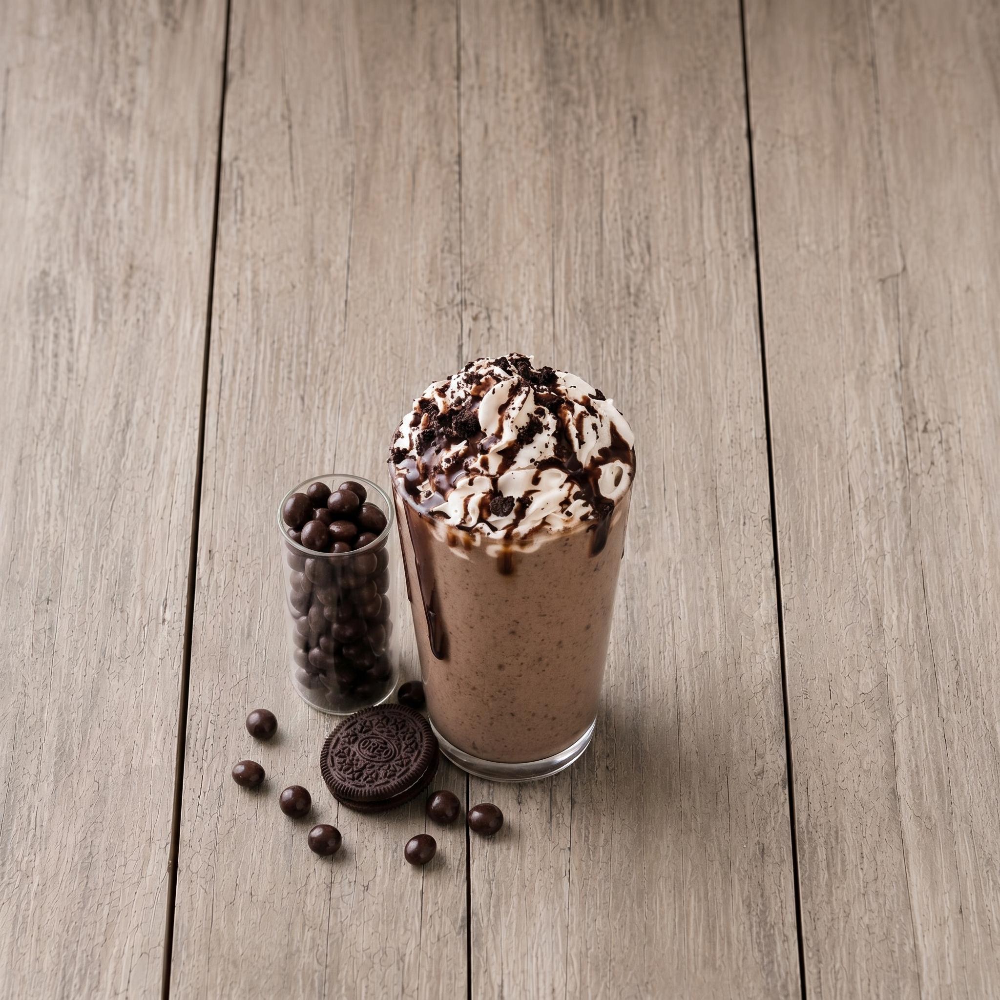 Cookie Crumble Frappe.
