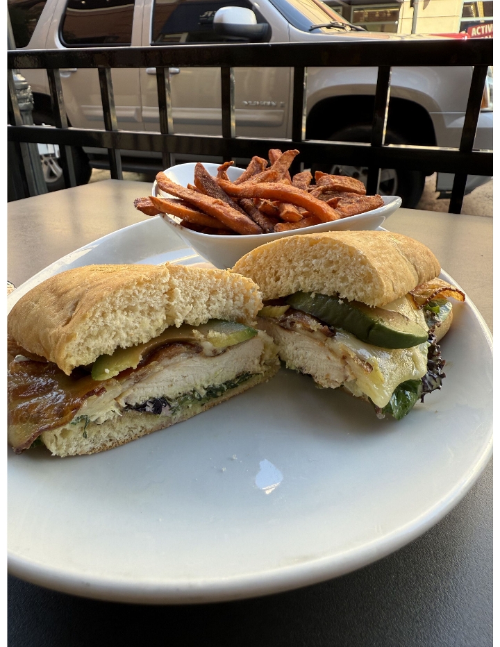 Grilled Chicken Sandwich.