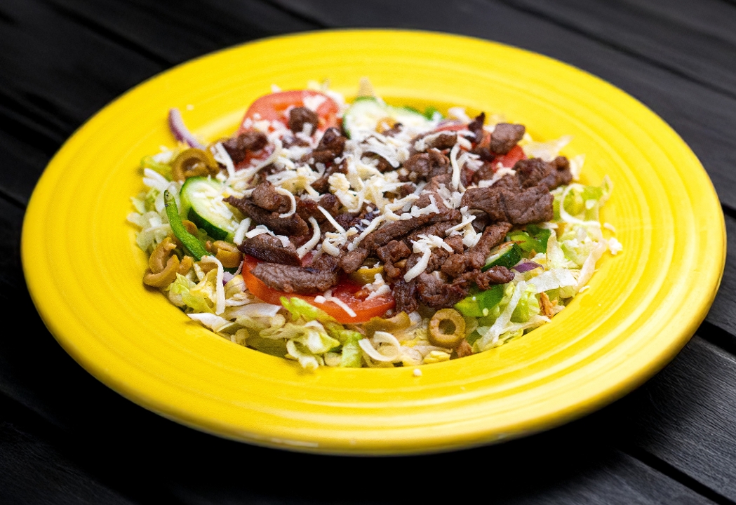 Grilled Salad Steak.