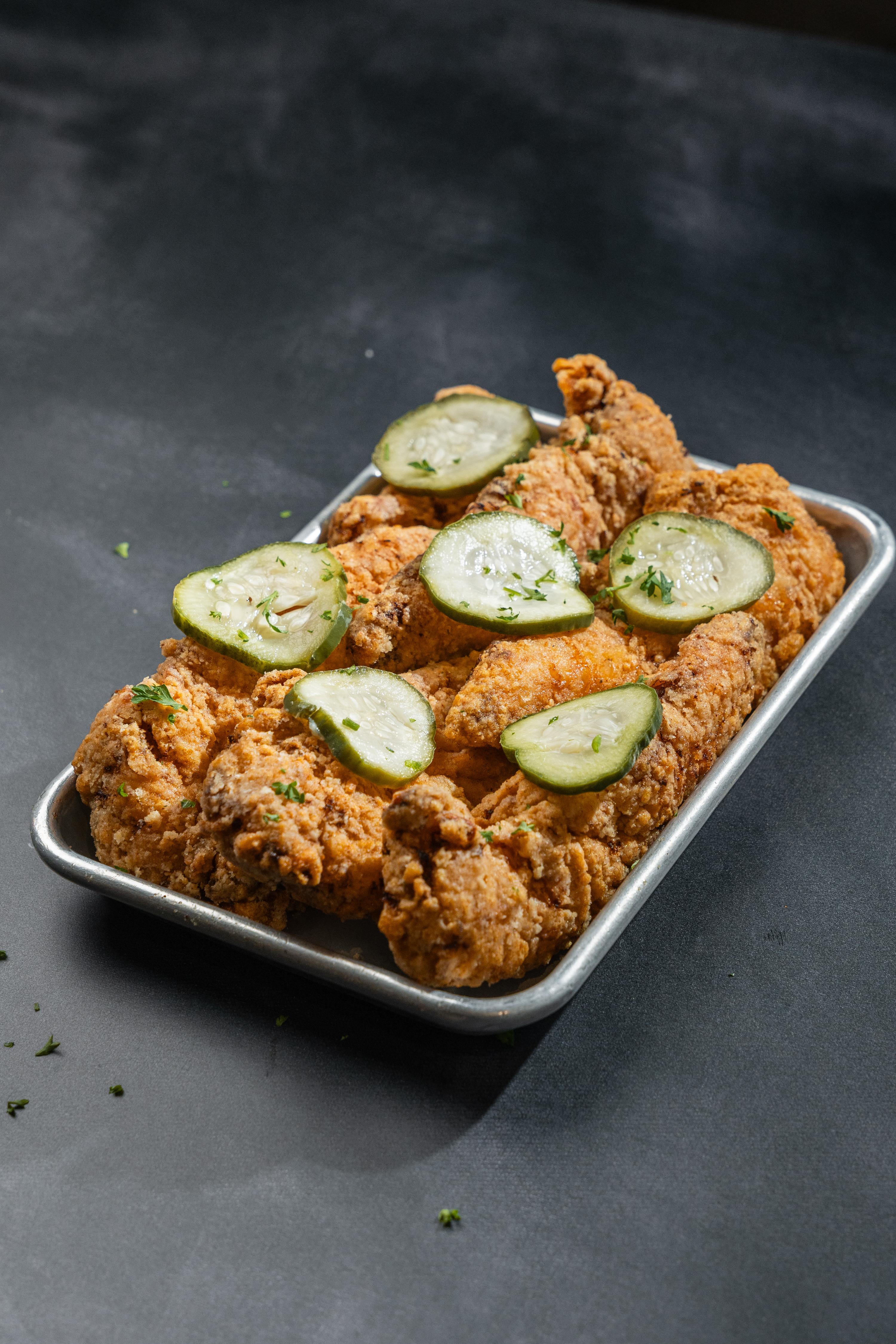 6 Jumbo Chicken Tenders.