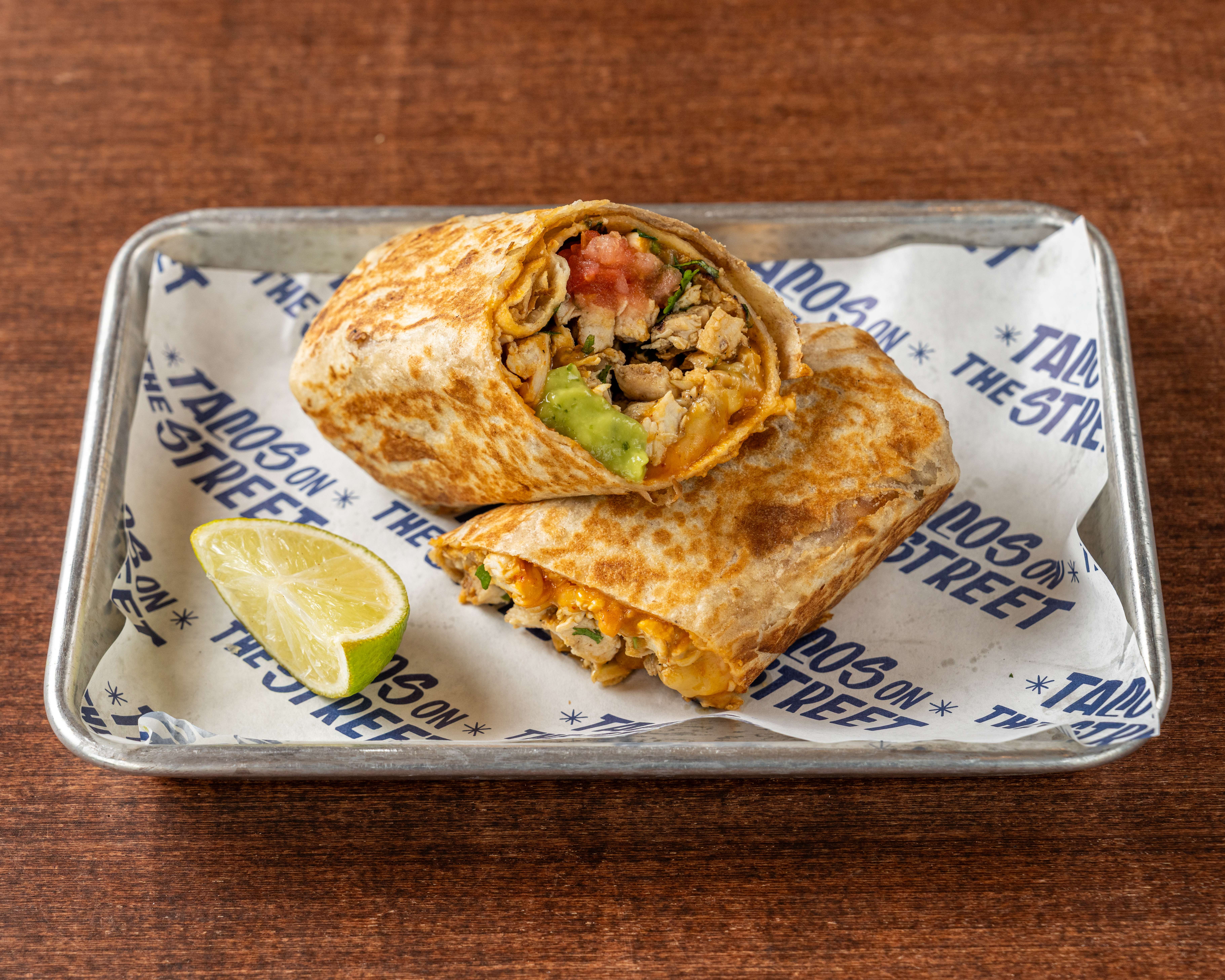 Chicken Burrito.