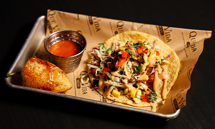 #6 Shrimp Taco.