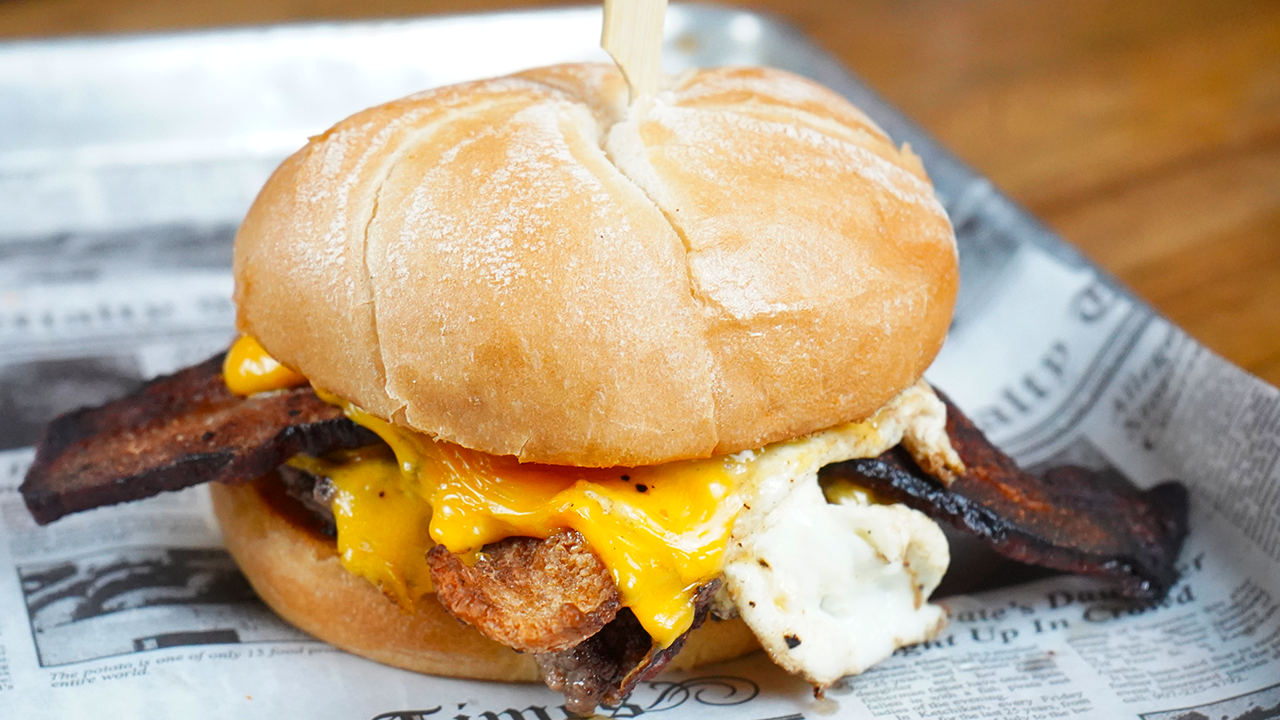 "Brooklyn Dan " Breakfast Sandwich.