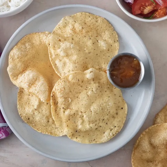 Papadum (3 Pcs).