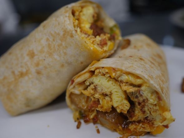 Breakfast Burrito.
