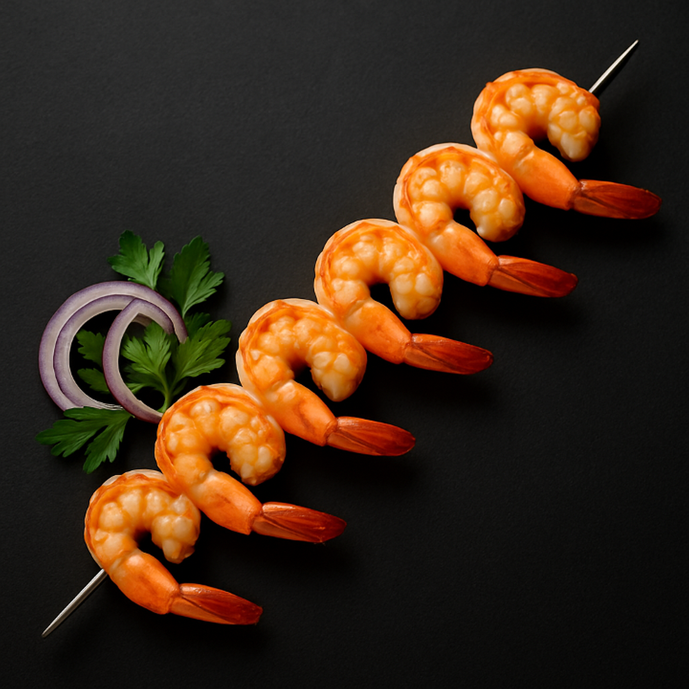 +Add Skewer Shrimp Kabob (کباب میگو).