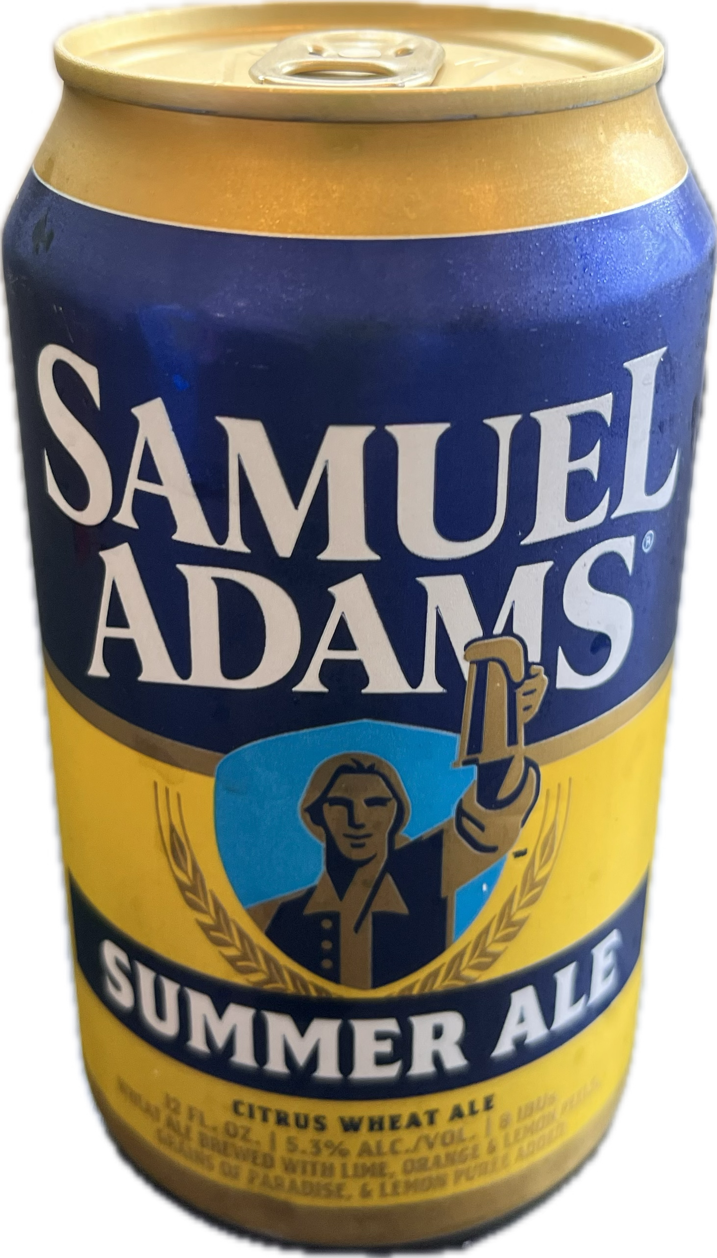 Sam Adams Summer Ale.