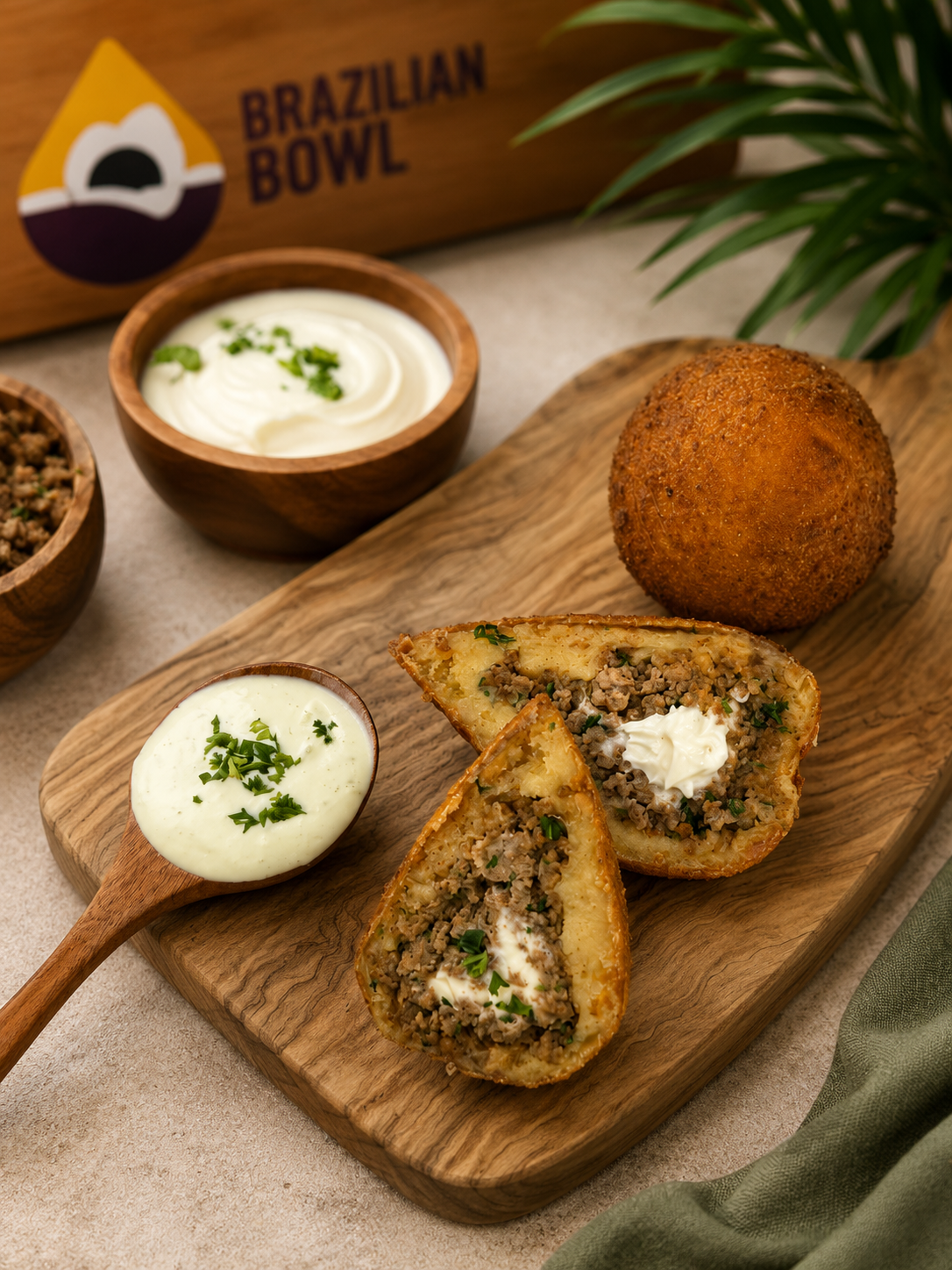 Coxinha Beef & Catupiry.