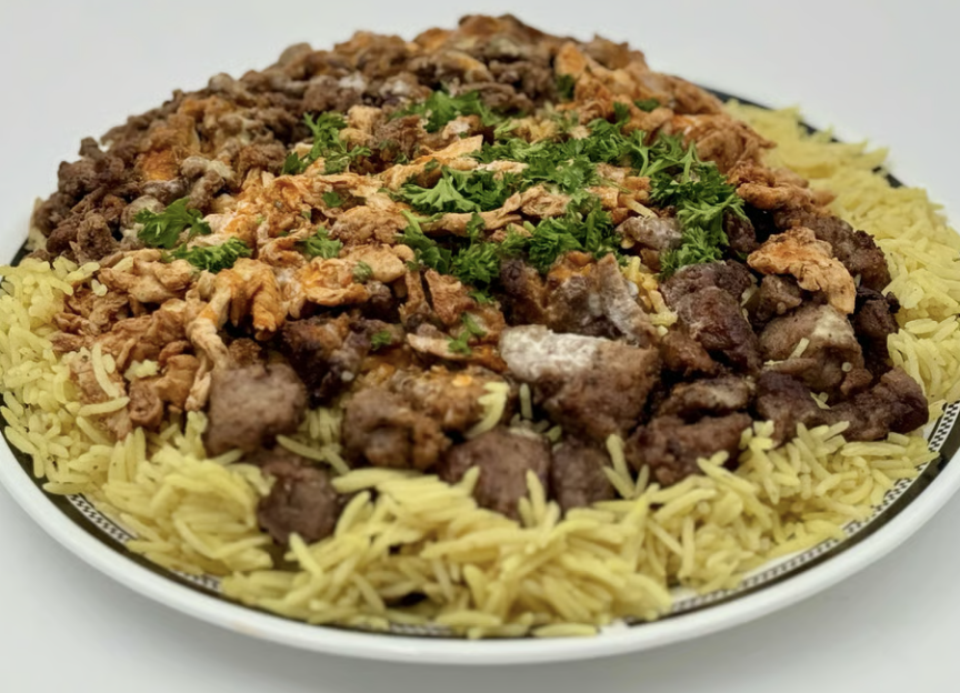 25.Triple Meat Plate.