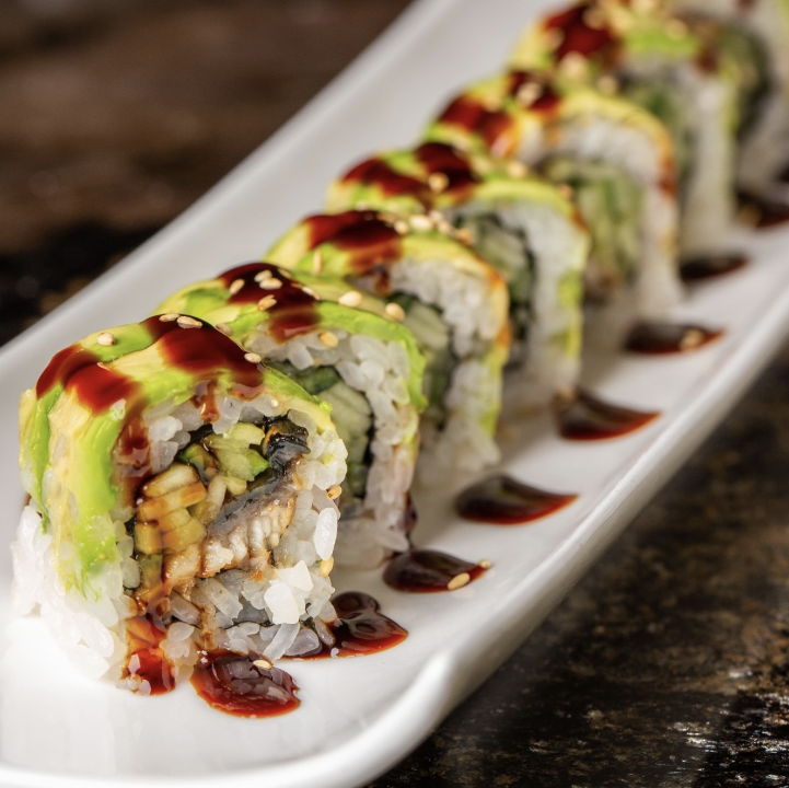 Angry Dragon Roll.