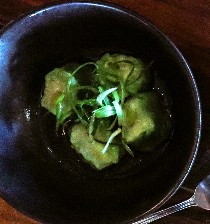 Edamame Dumplings.