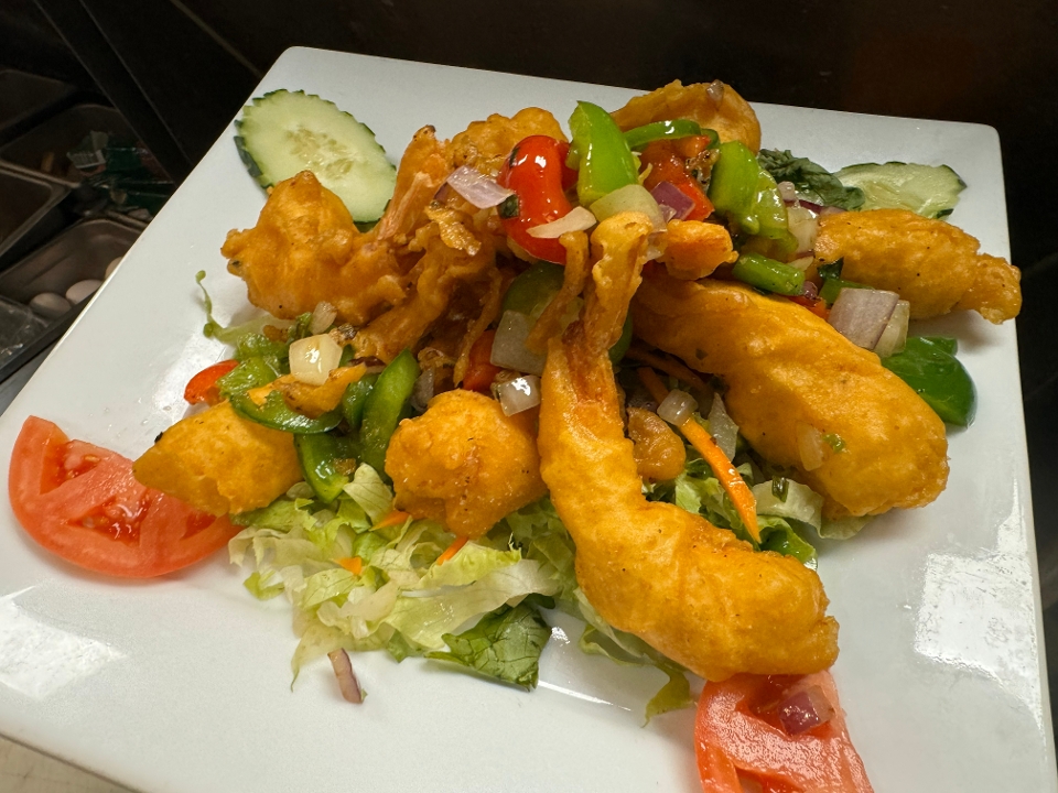 81-Salt and Pepper Shrimp - Tom Rang Muoi.