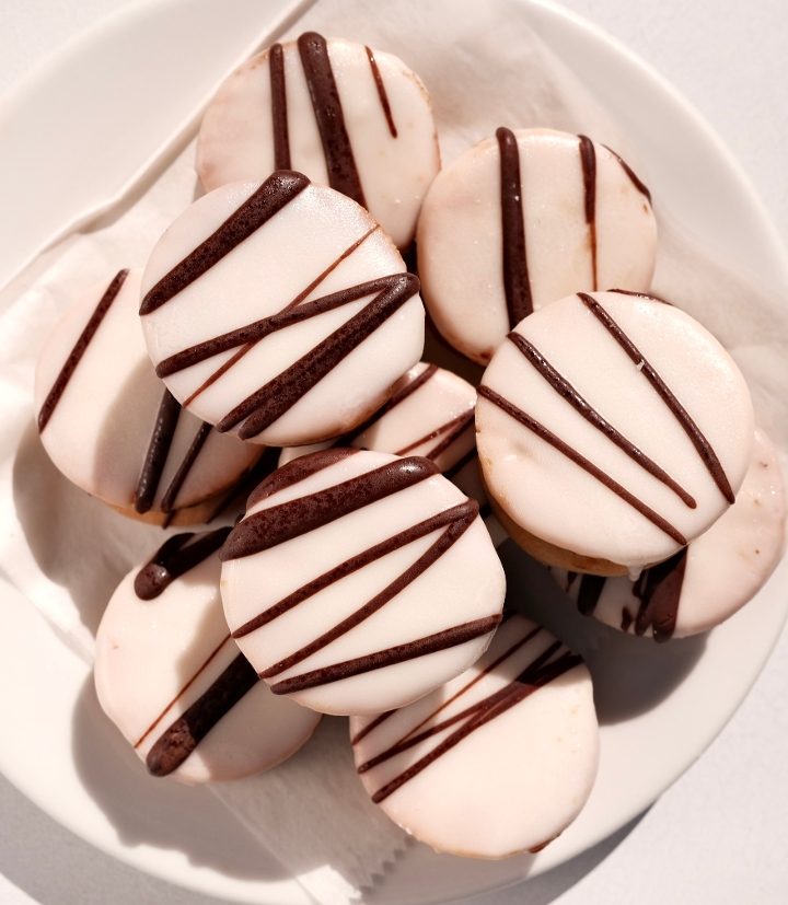 Alfajorcito Chocolate Blanco.