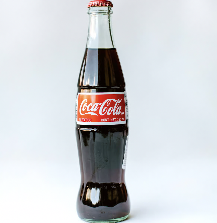 MEXICAN COCA COLA GLASS BOTTLE.