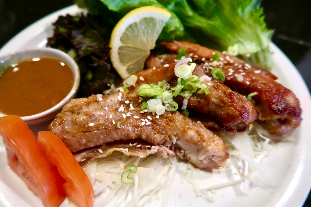 Grilled Pork Ribs.