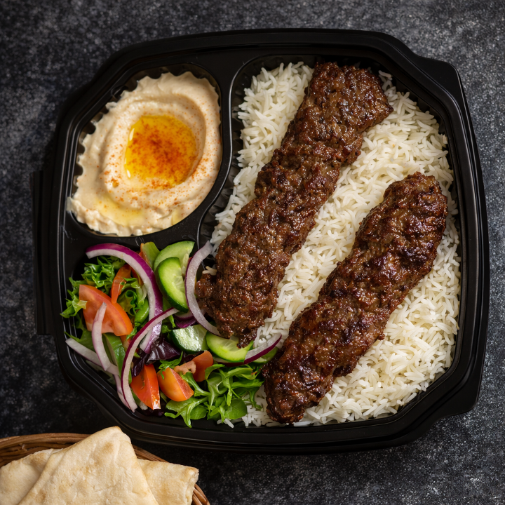 Kofta Kabob Box.