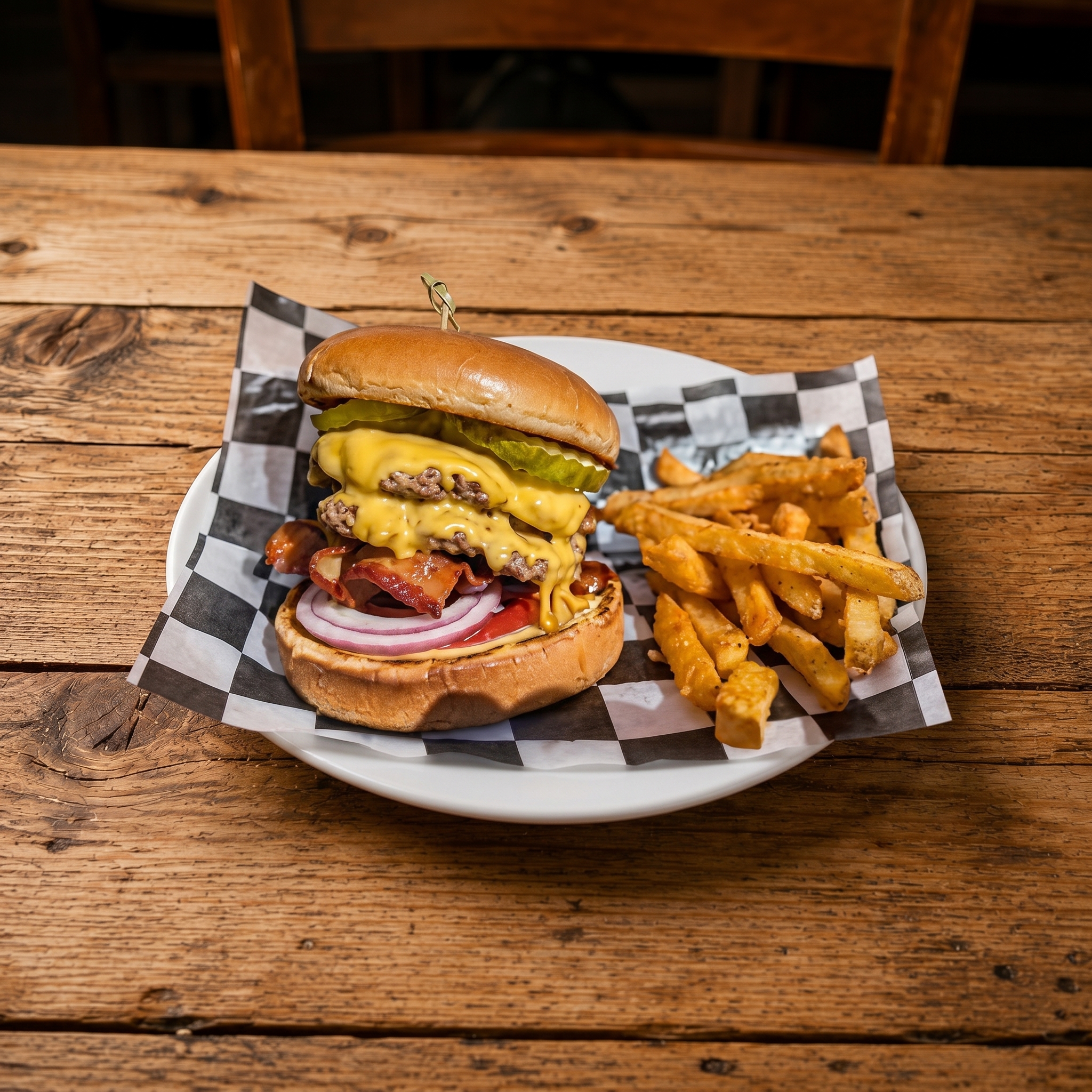 Double Cheeseburger.