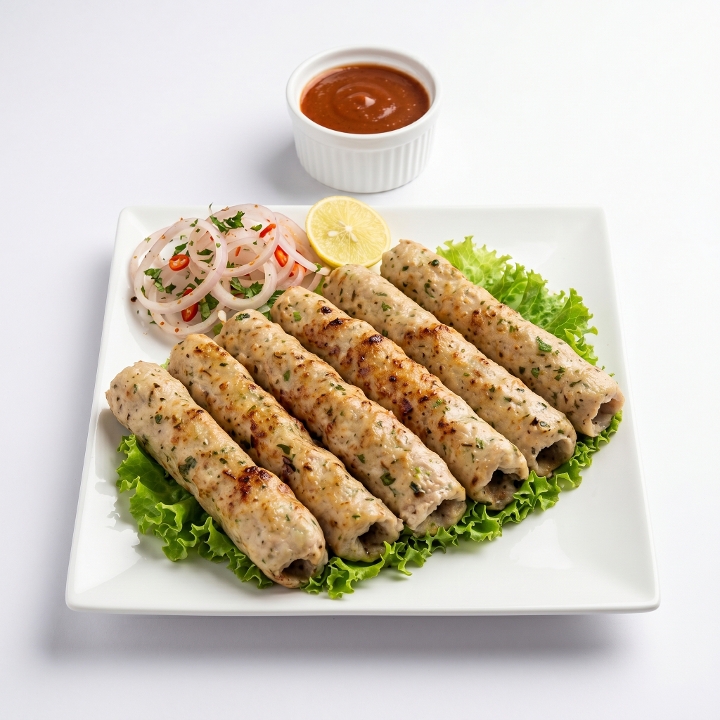 Chicken Seekh Kabab.