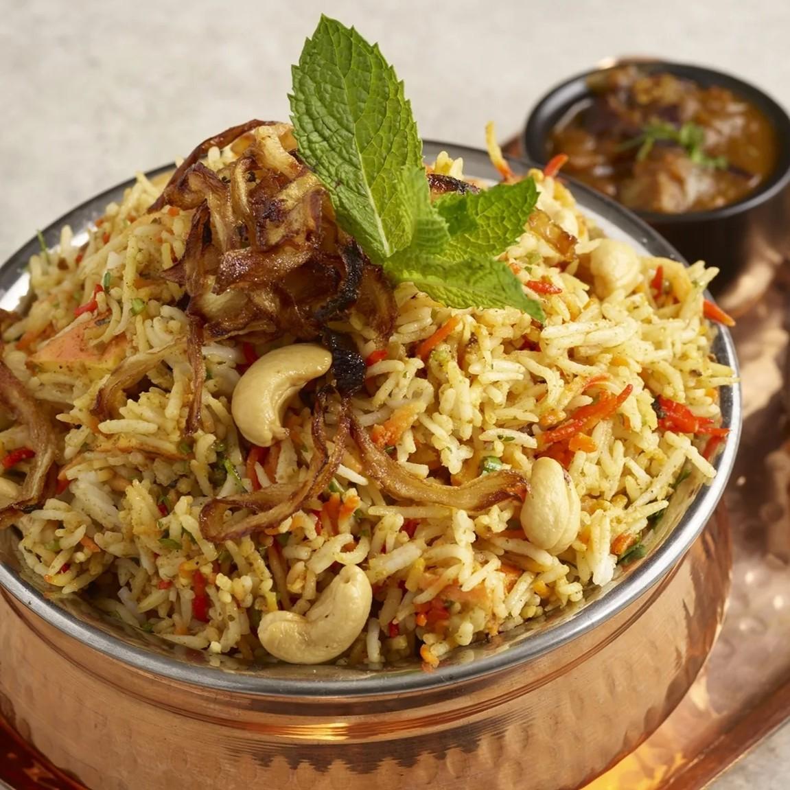 Gongura Veg Biryani.