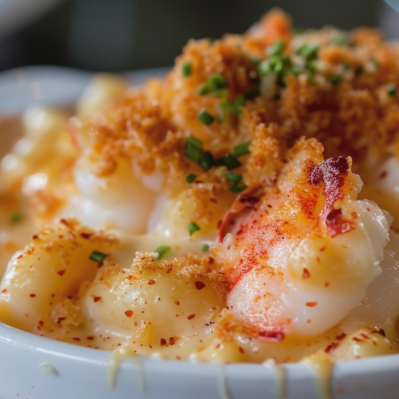 Cajun Shrimp and Crab Mac.