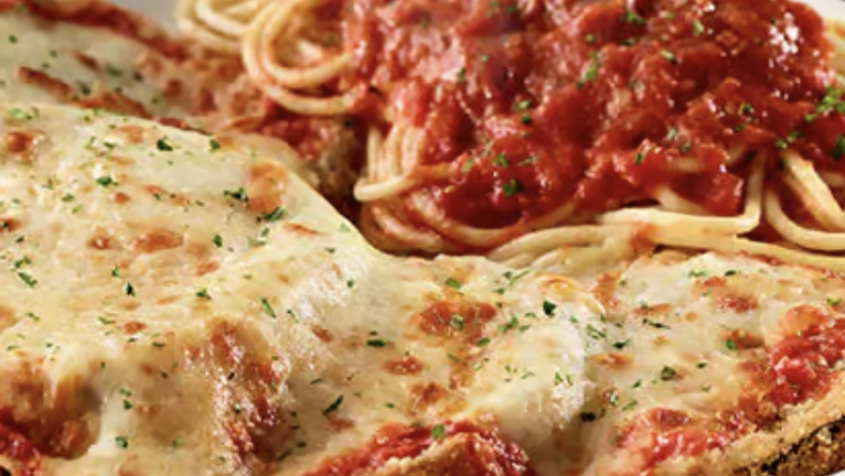 Eggplant Parm/ Spaghetti **.
