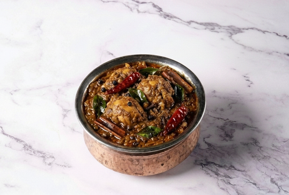 CHETTINAD CHICKEN CURRY.