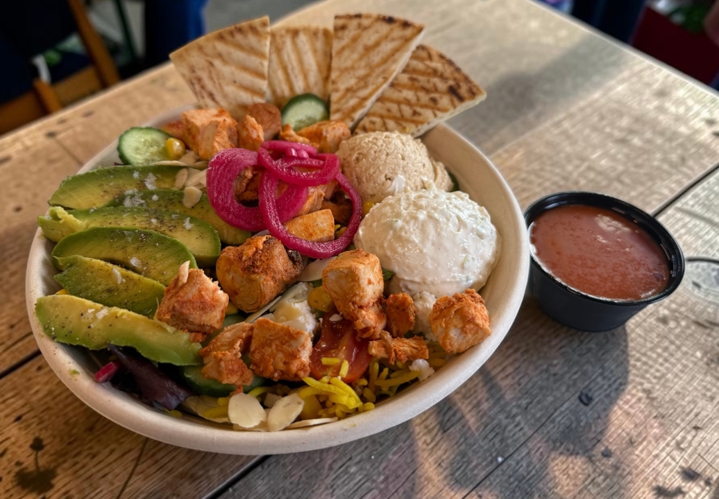 The Middle Eastern Mezze Salad.