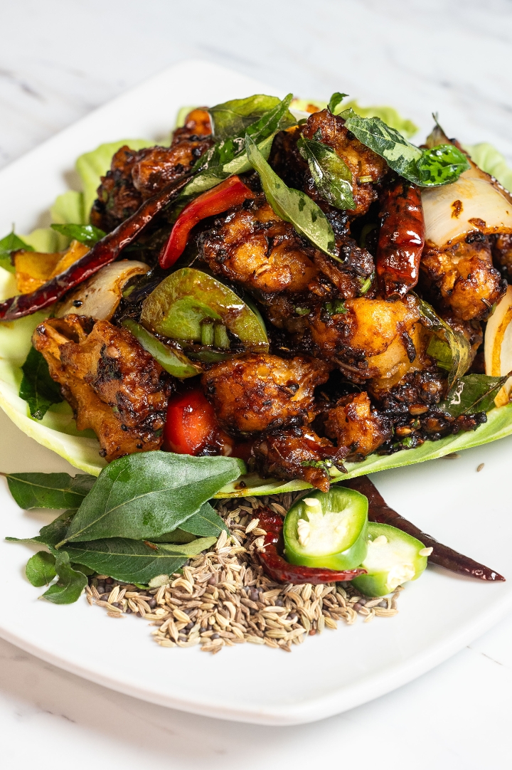 SOUTHERN STYLE CHILI FISH -  DRY.