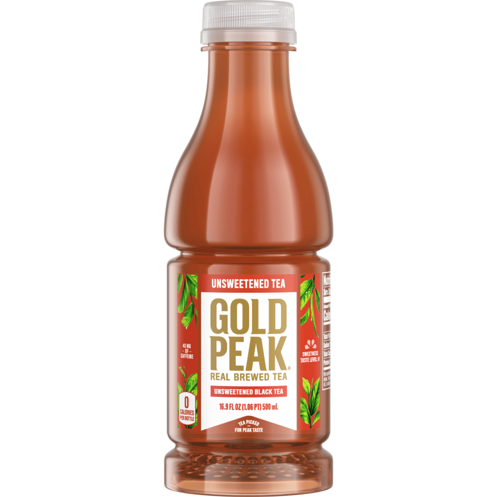 Gold Peak Unsweetened Tea, 18.5oz.