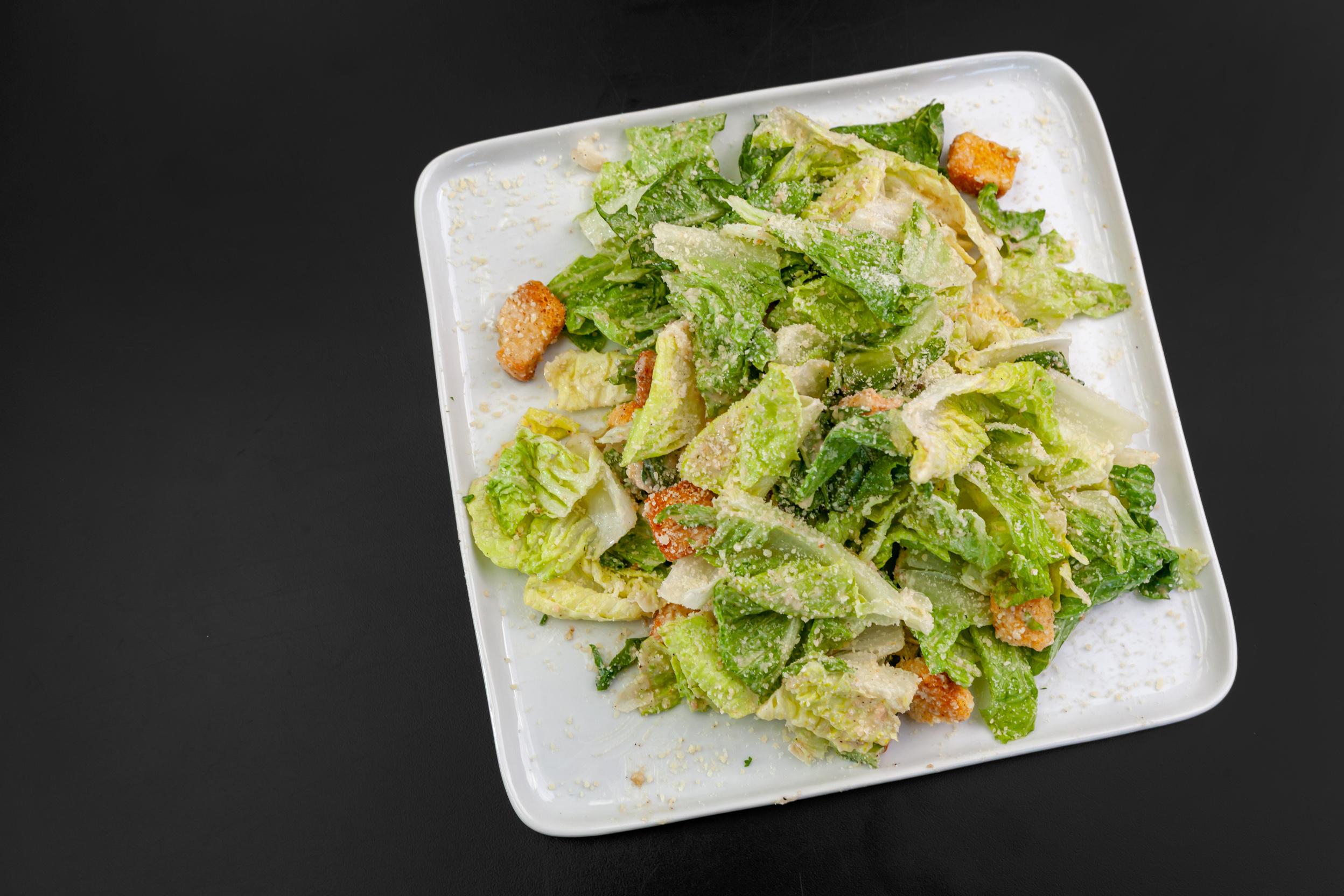Whole Caesar Salad.