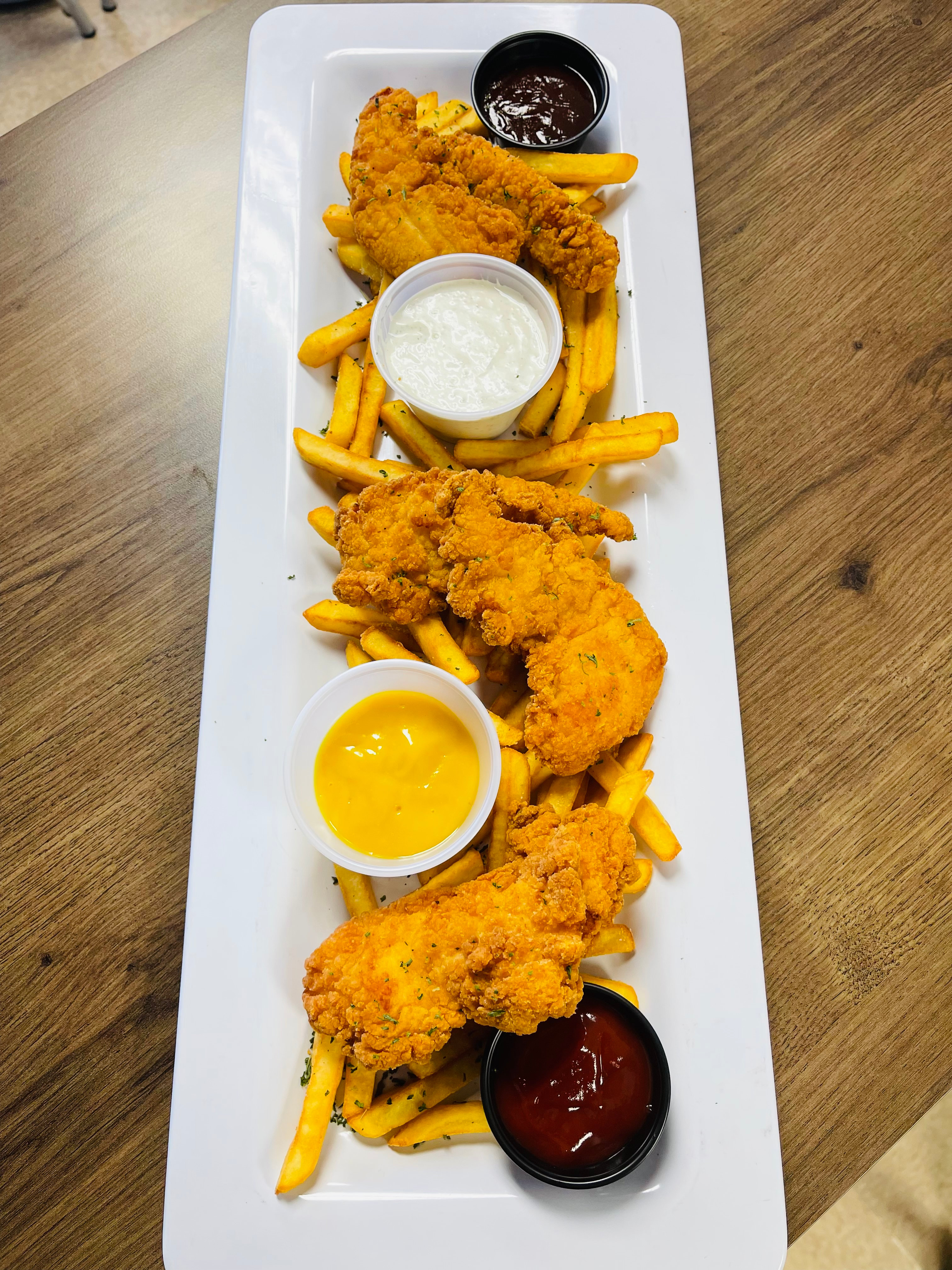 Adult Chicken Tenders.