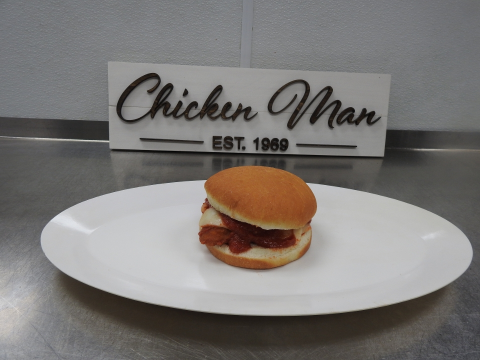 Chicken Parmesan Sandwich Only.