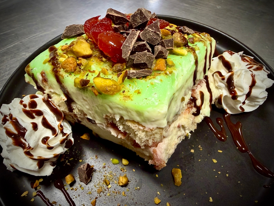 Spumoni Tiramisu.