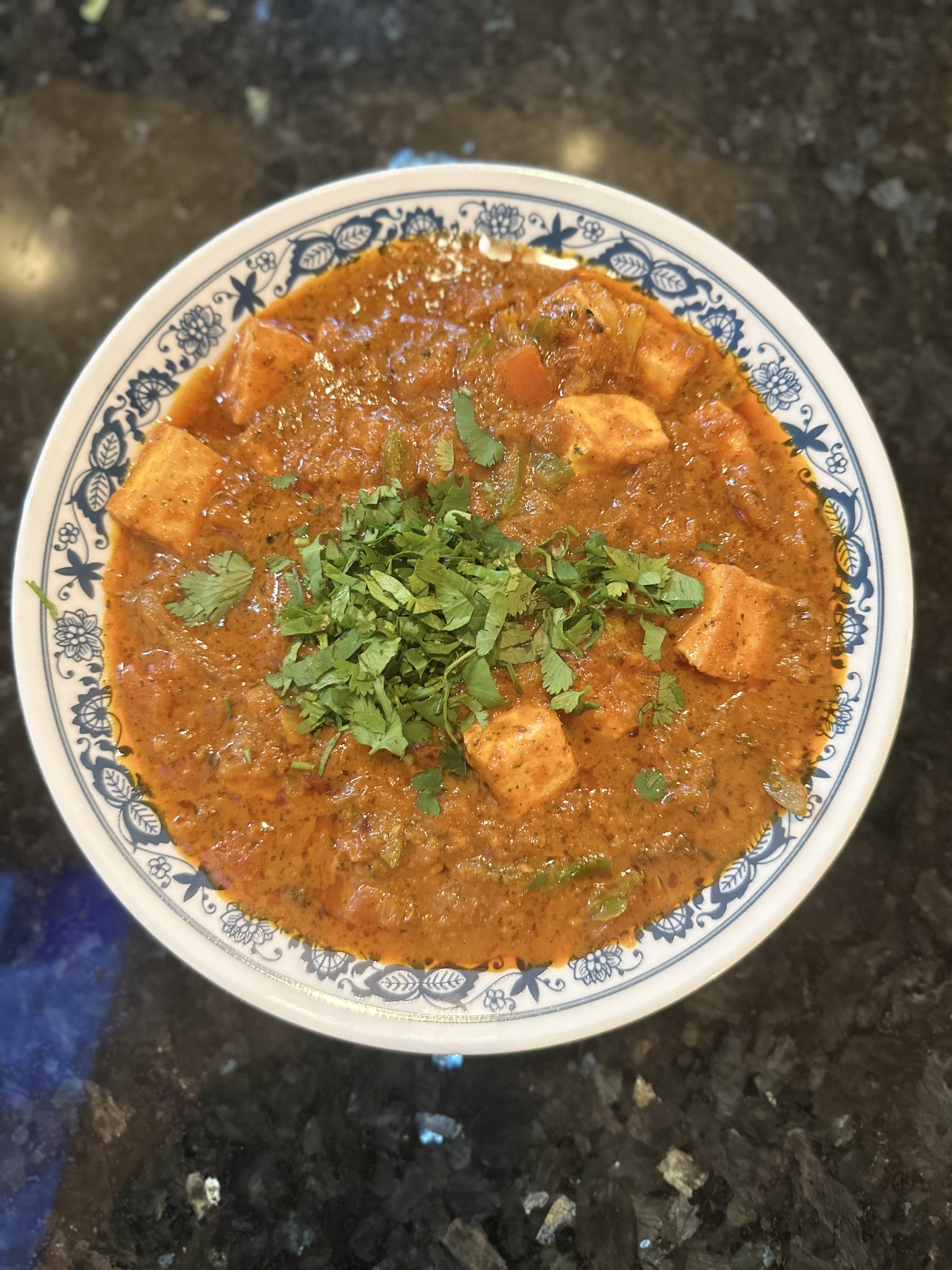 Karahi Paneer.