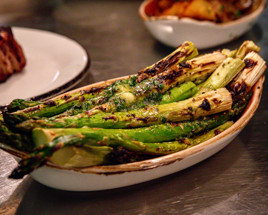 Grilled Asparagus.