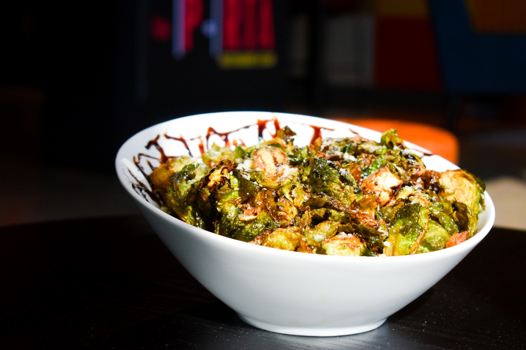 Prosciutto Cavoletti Di Bruxelles.