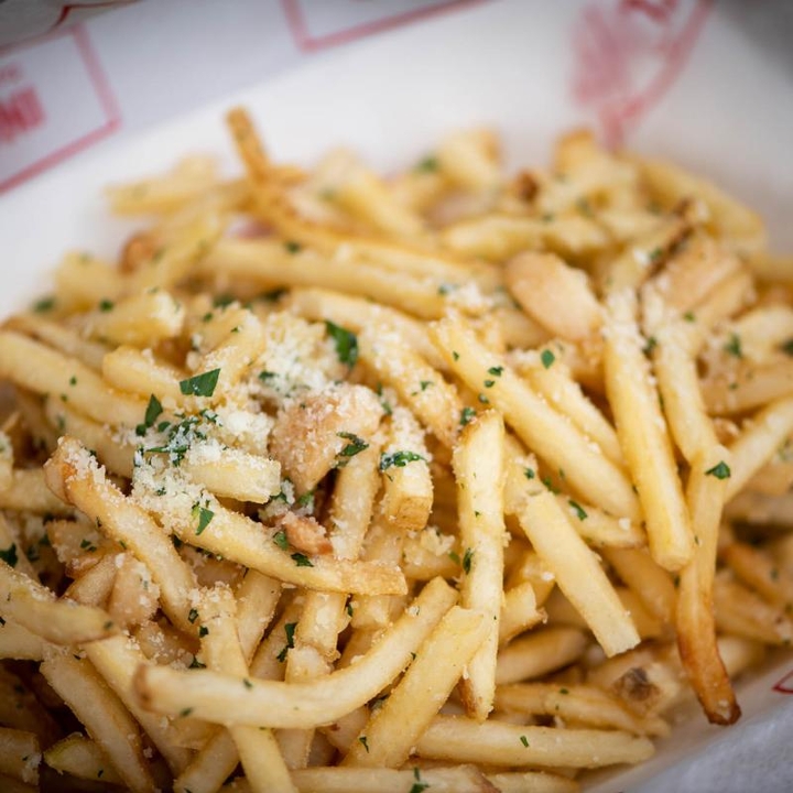 Side Garlic Fries.