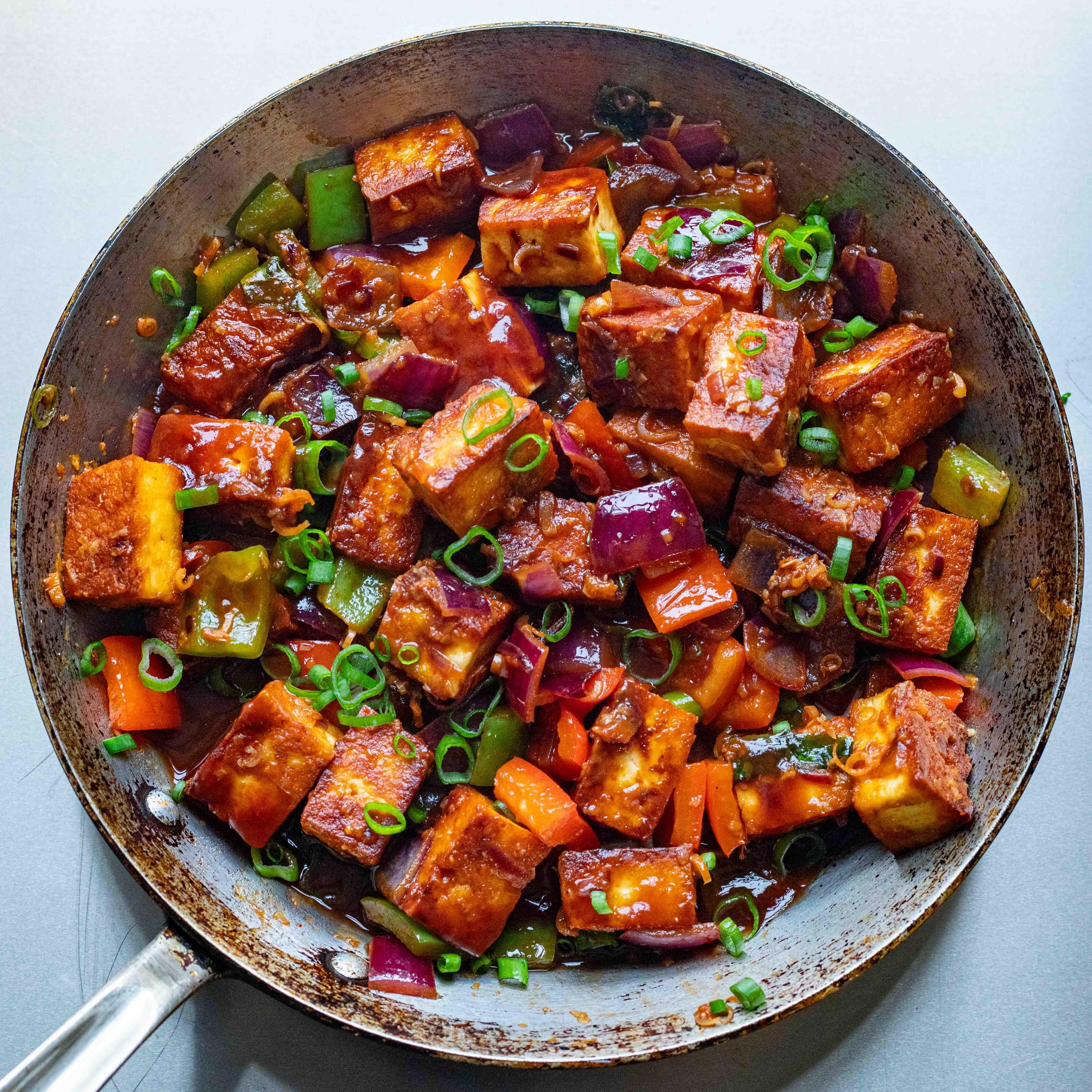 Chilli Paneer.