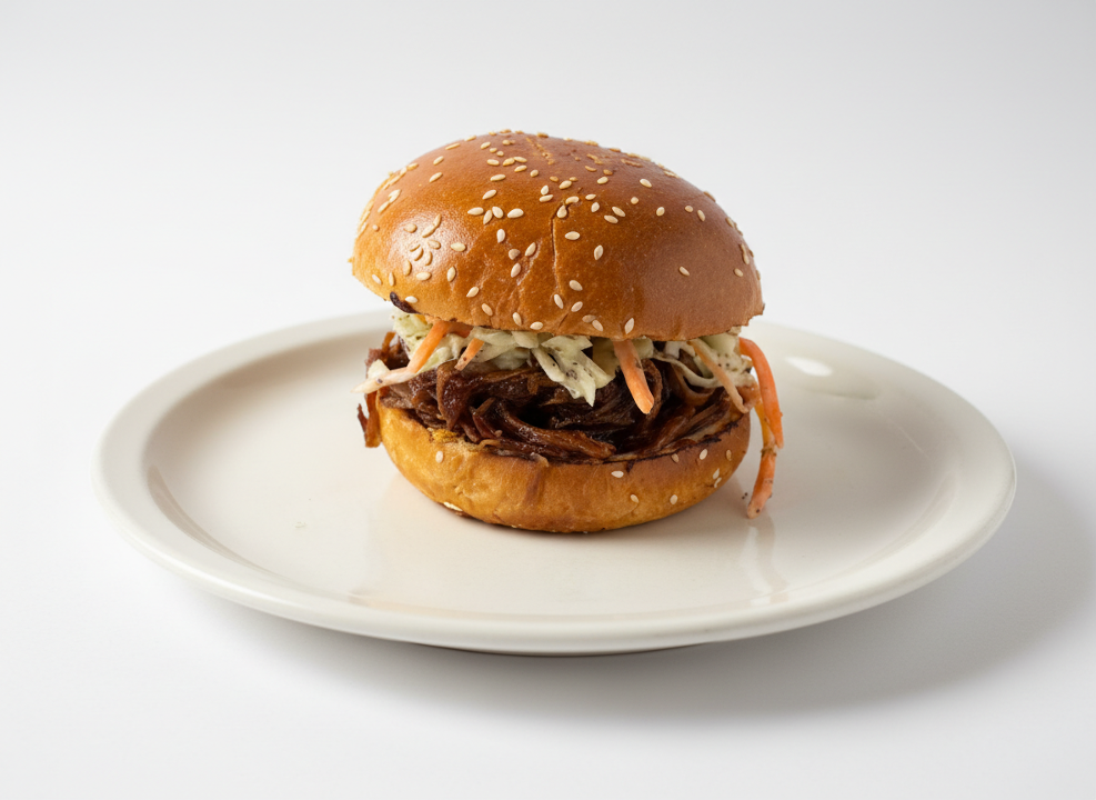 Pulled Pork Sandwich.