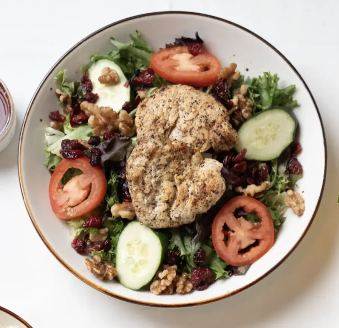 Chicken Cranberry Walnut Salad.
