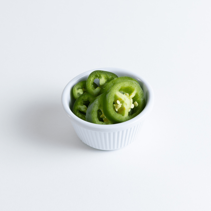 Jalapeño  fresh slice small side.