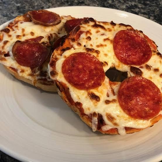 Pepperoni Pizza Bagel.