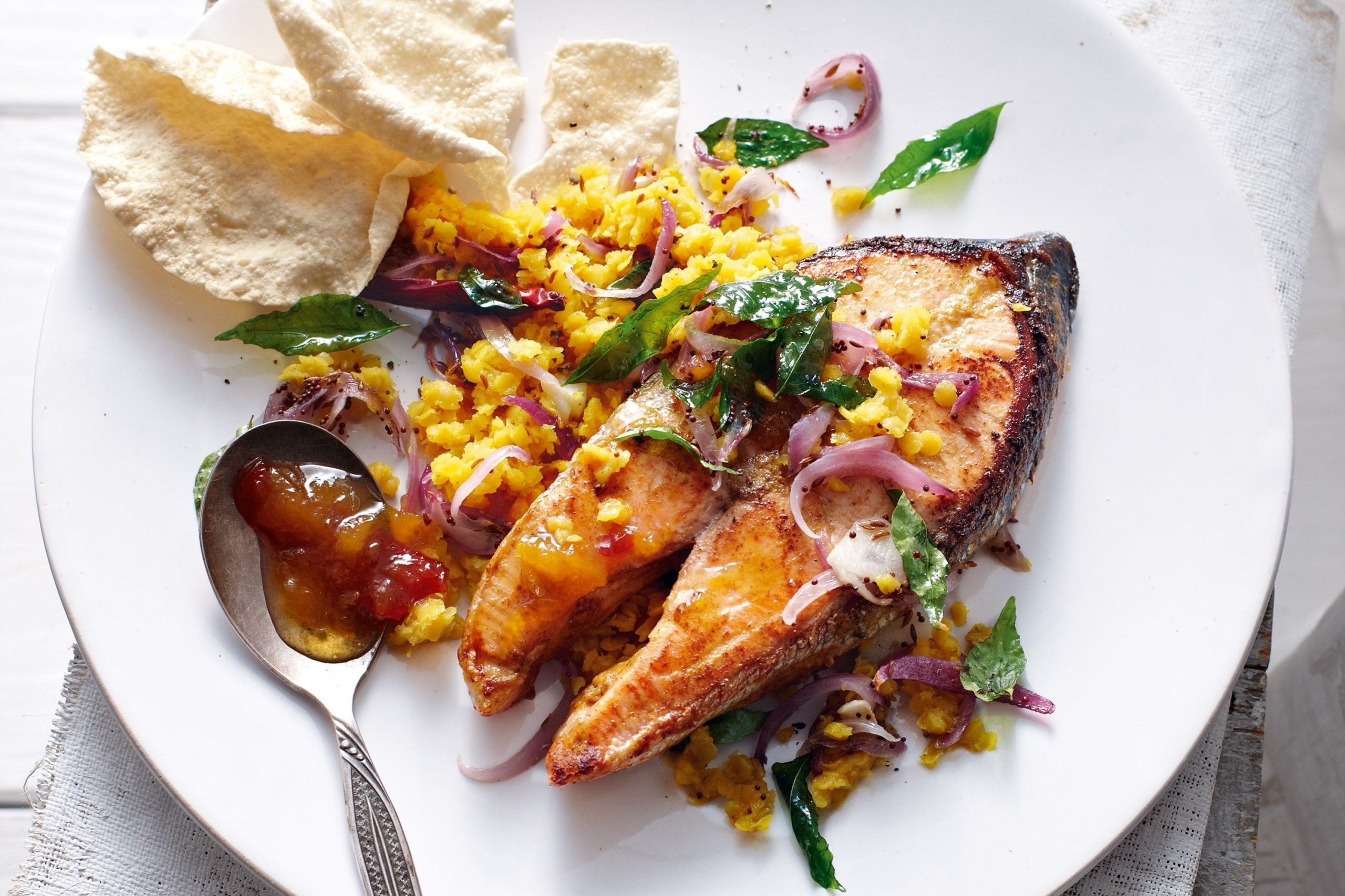 SALMON TIKKA 3PC.