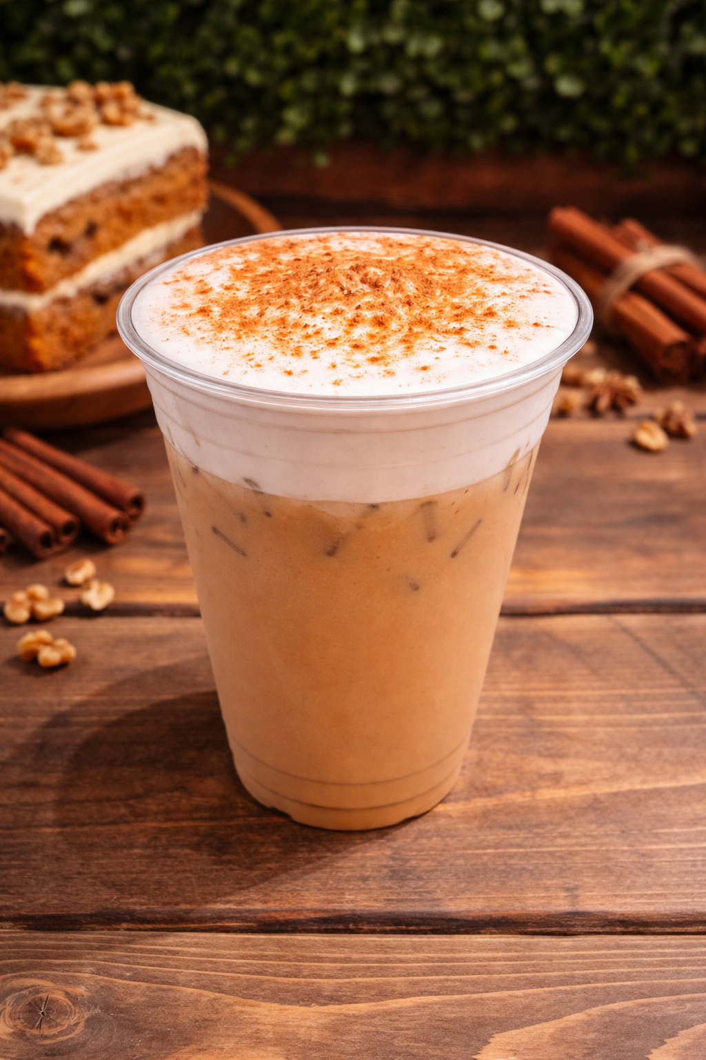 Banana Bread Iced Latte.