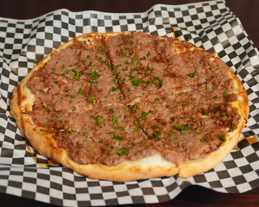 Minced Beef Flatbread.