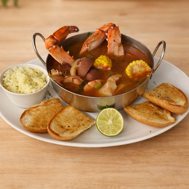 Crabbers Choice Seafood Soup.