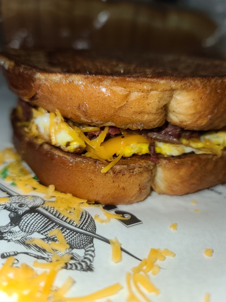 French Toast Sandwich.